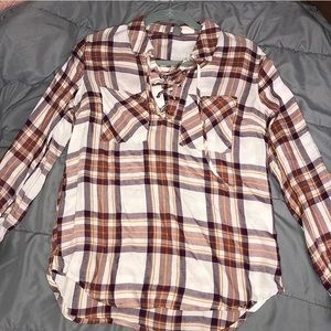 Plaid top